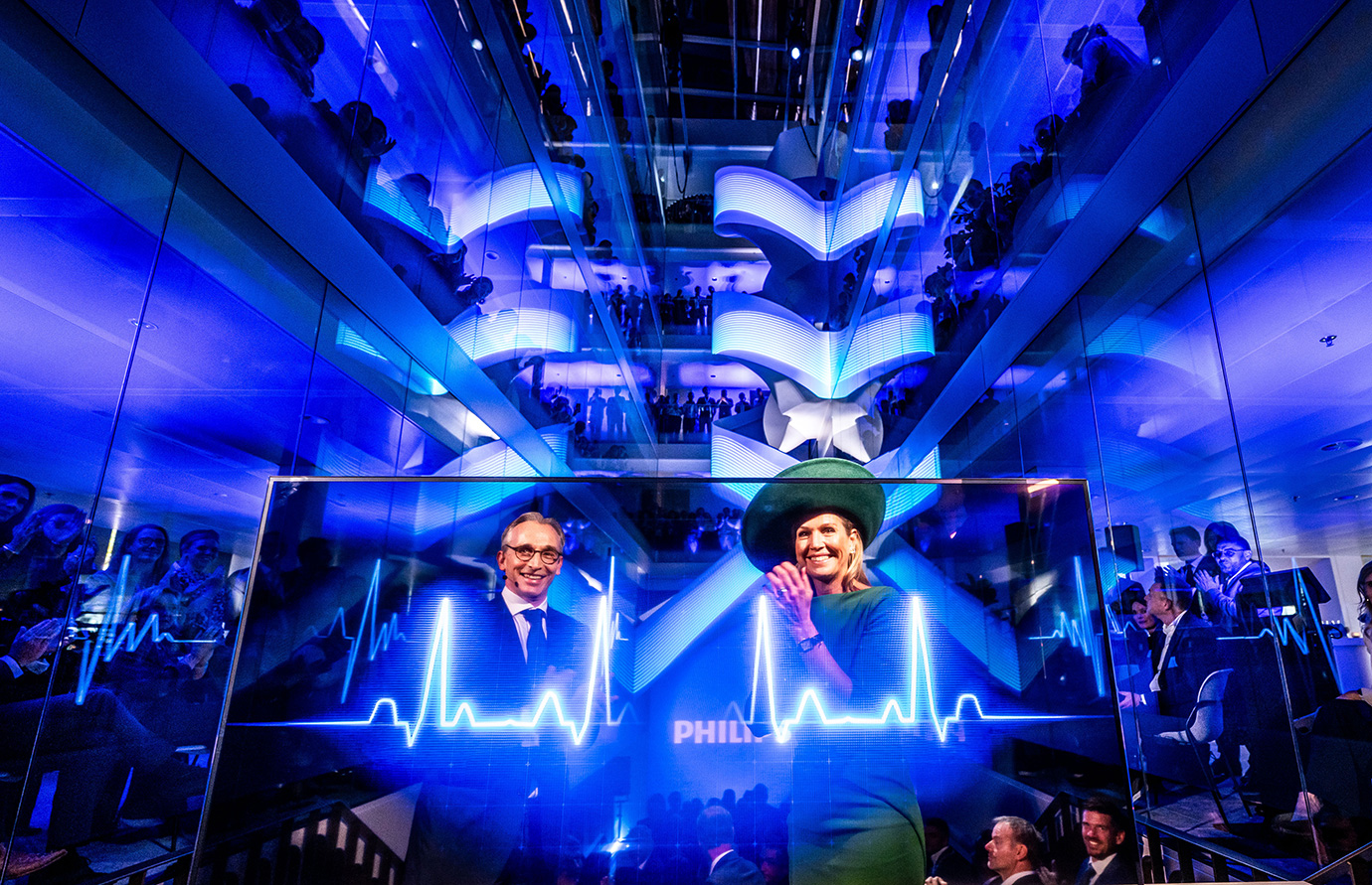 Queen Máxima of the Netherlands officially opened Philips’ new global headquarters in Amsterdam