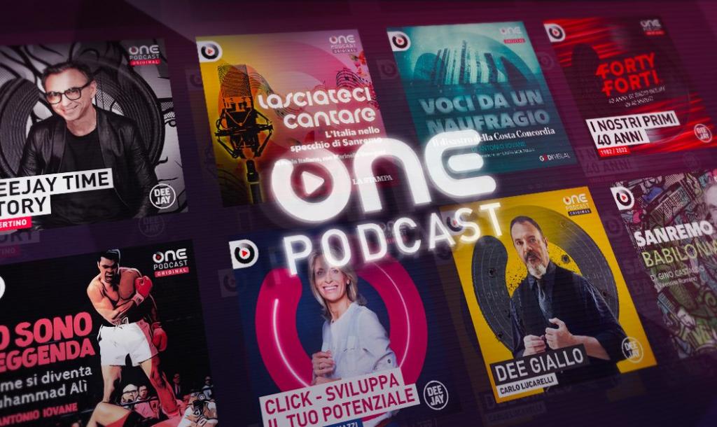 OnePodcast, GEDI’s audio contents app